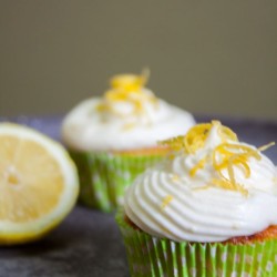 Cupcakes mit Zitronen