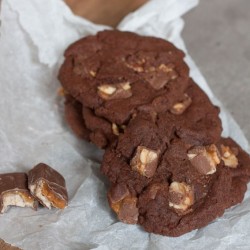 Leckere schokoladige Cookies