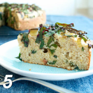 Maisbrot mit Mangold