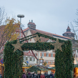Eingang Weihnachtsmarkt Esslingen