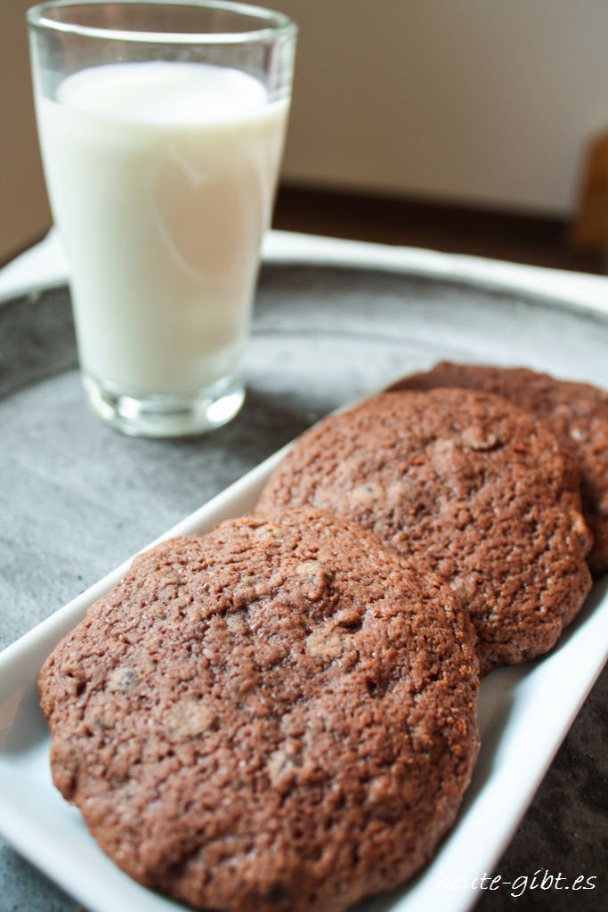 heute gibt es... Schokoladige Bananen-Cookies