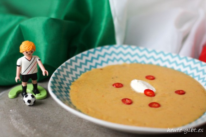 Maissuppe aus Mexiko