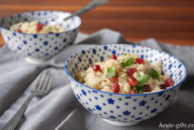 Granatapfel-Couscous