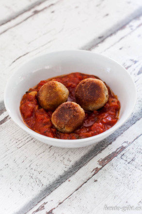 Polpette mit mehr Tomatensugo