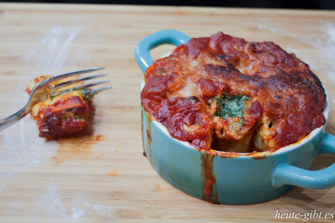 Rotoli con spinaci e ricotta