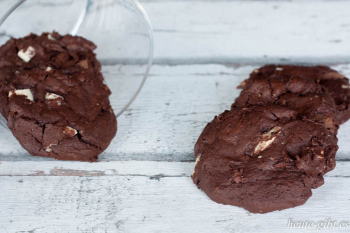 Schoko-Cookies mit Espresso