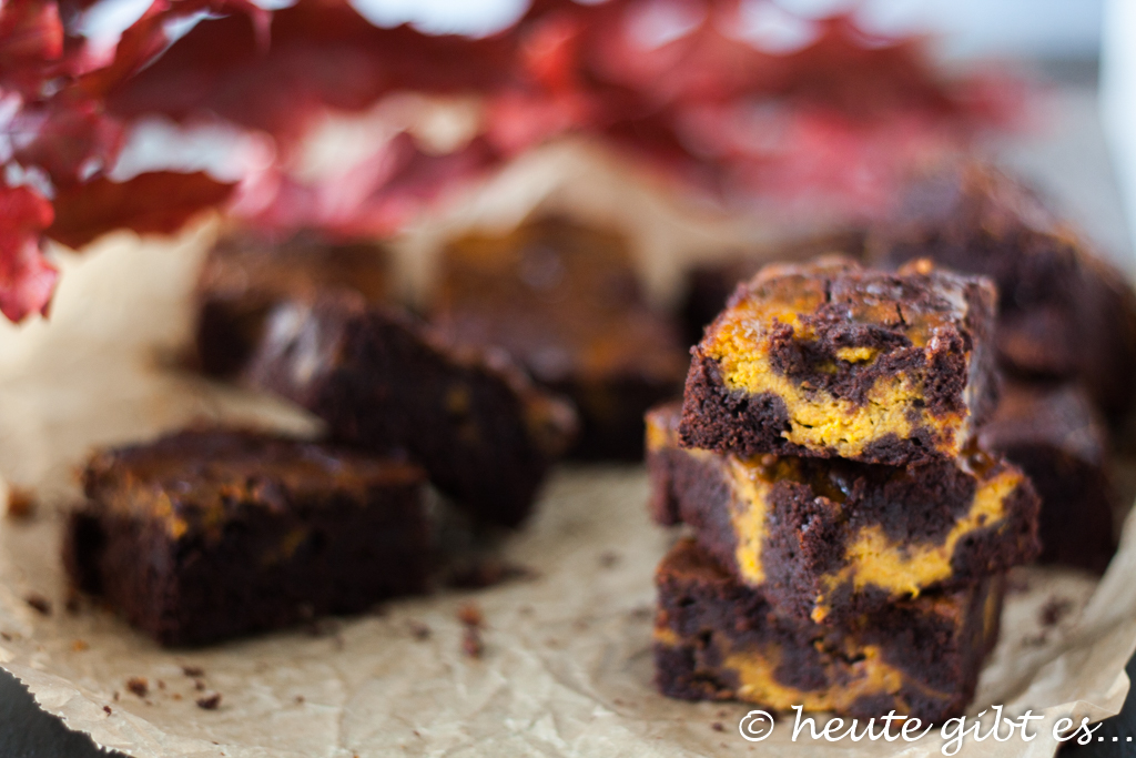 Kürbisbrownies | pumpkin brownies