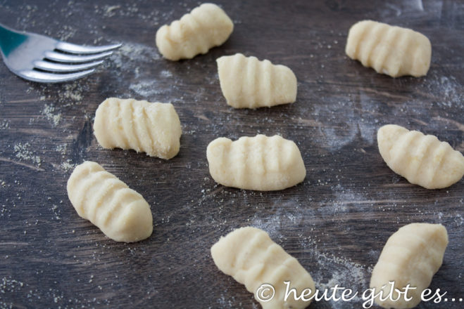 Gnocchi di patate - Gnocchi (ohne Ei)