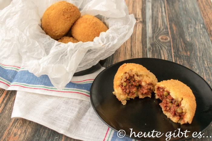 Arancini al ragù - das Rezept für gefüllte Reisbällchen aus Sizilien