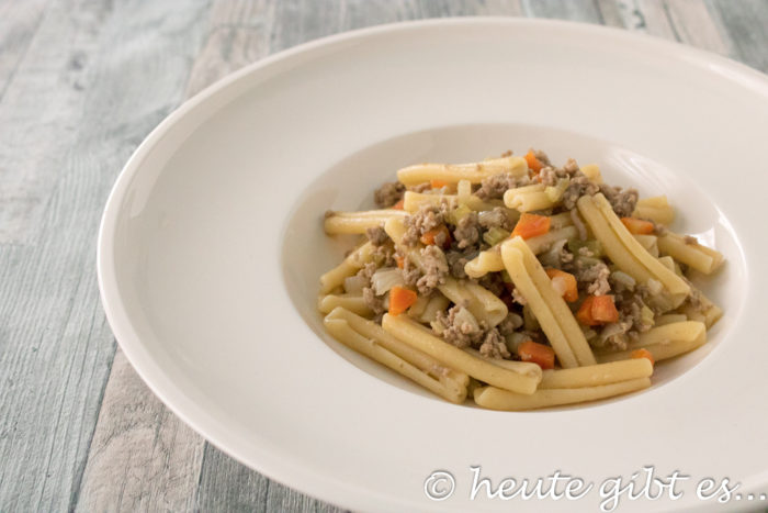 Pasta al ragù bianco - das Rezept für die Variante des italienischen Klassikers "Ragù alla bolognese"