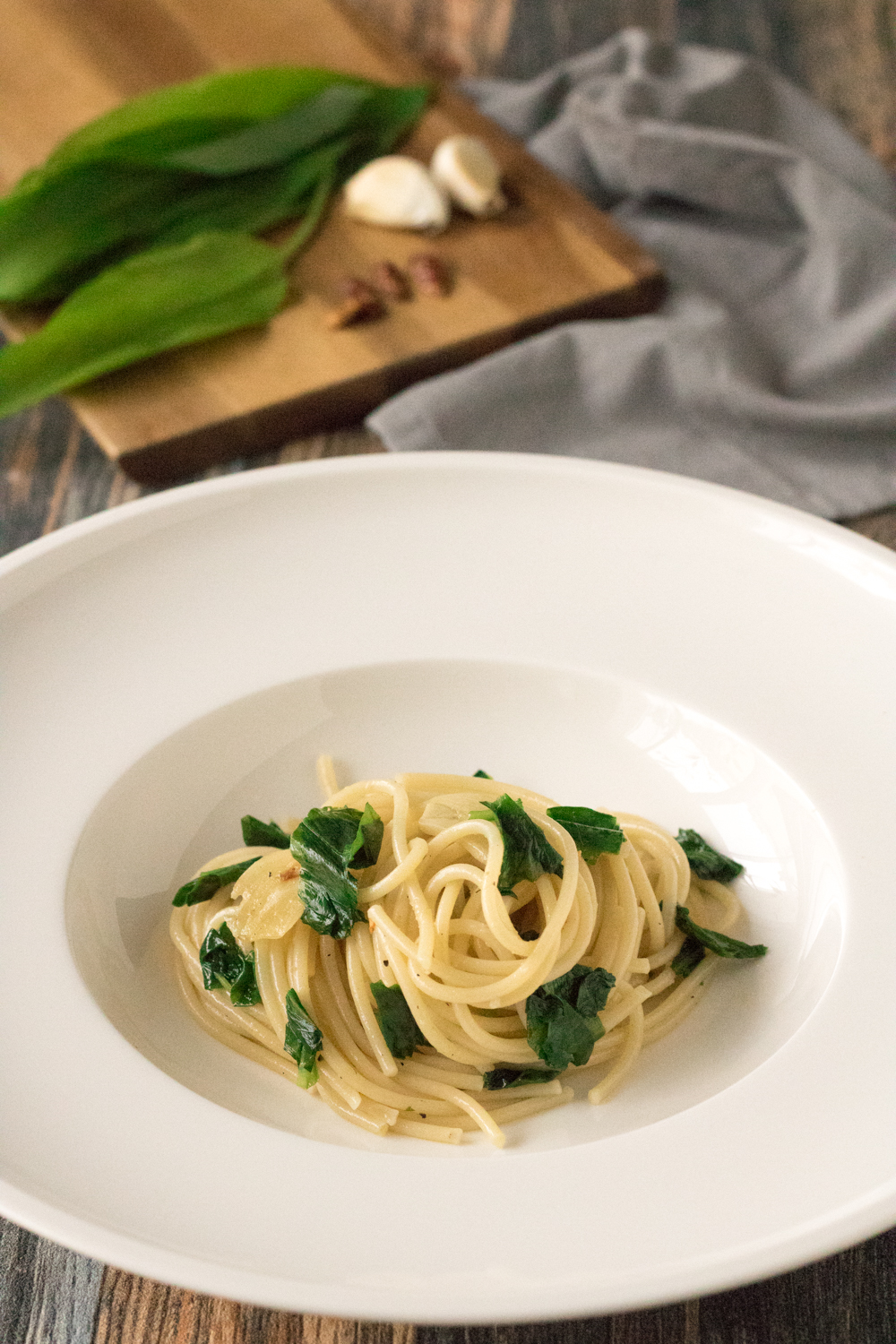 Spaghetti mit Bärlauch – leckere Nudeln in nur 15 Minuten