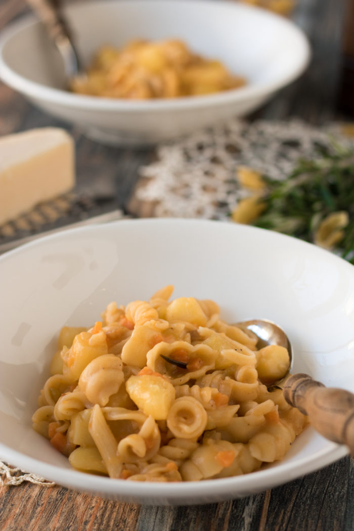 Pasta e patate alla napoletana – ein einfaches One Pot Pastagericht mit ...