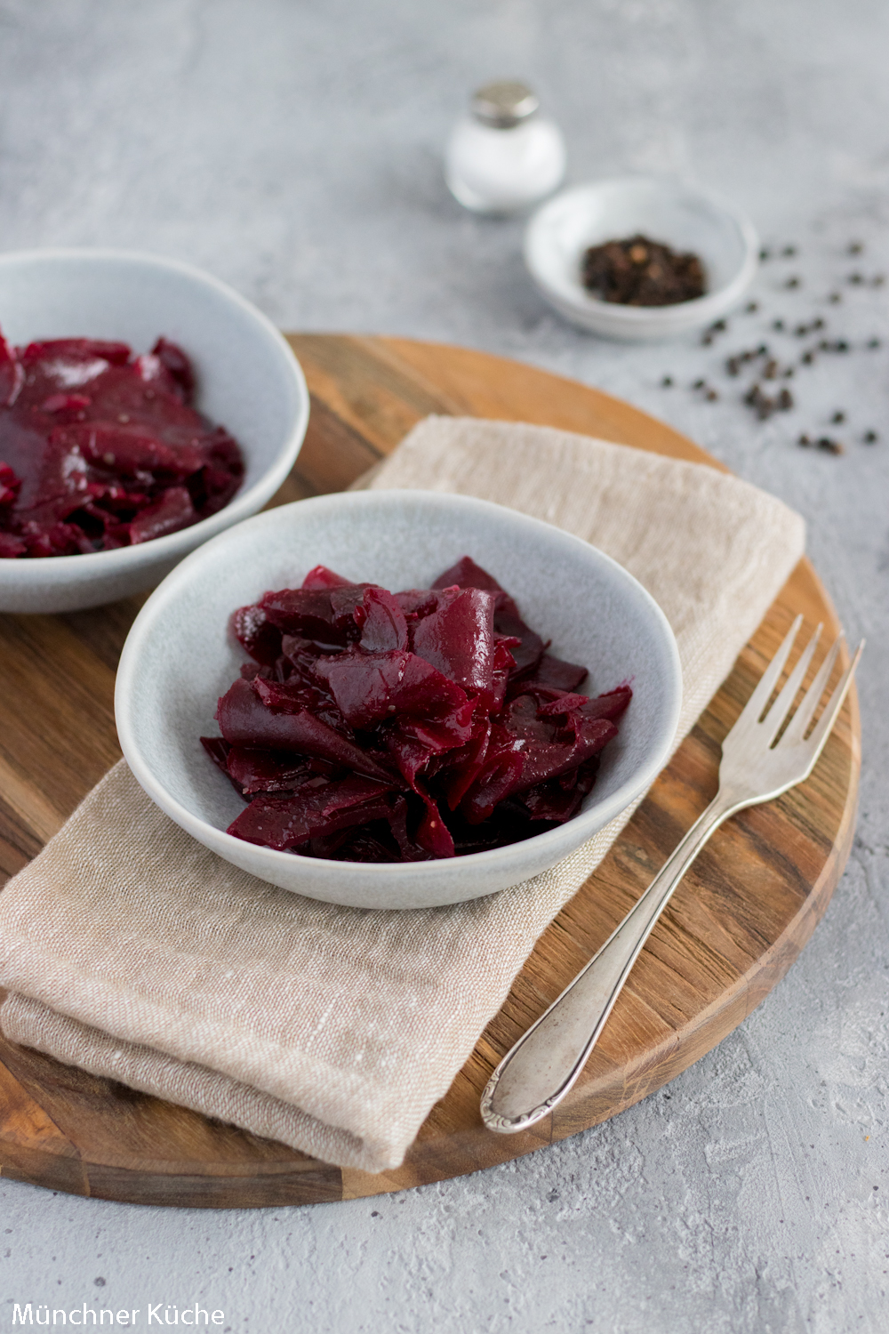 Rote-Bete-Carpaccio – eine schnelle, vegetarische Vorspeise im Winter